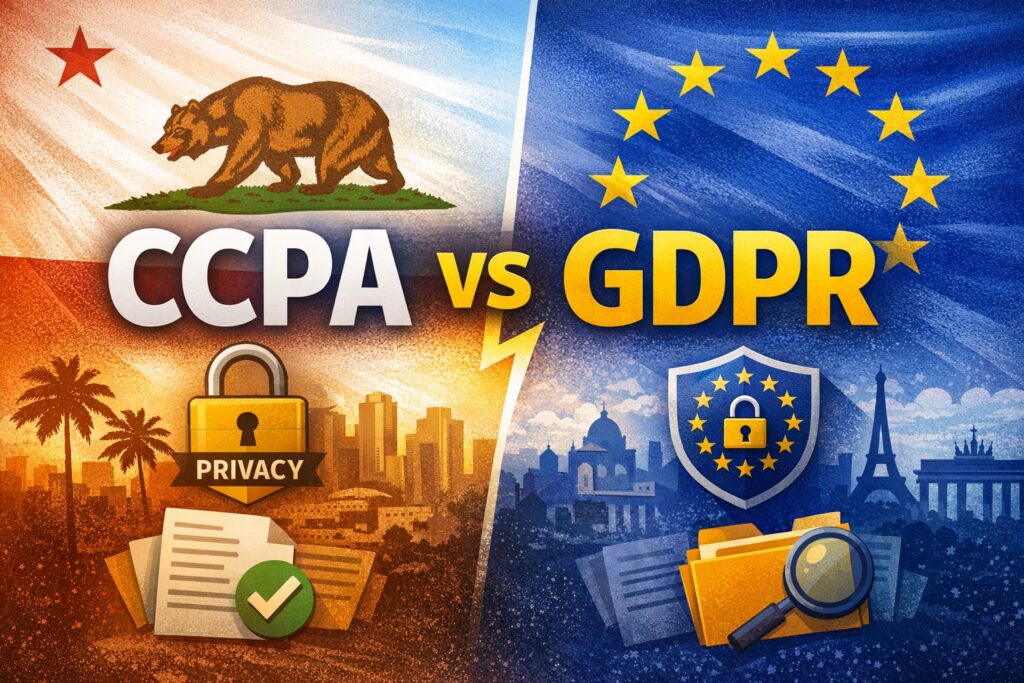 What is the difference between GDPR and CCPA? A CCPA vs GDPR Comparison