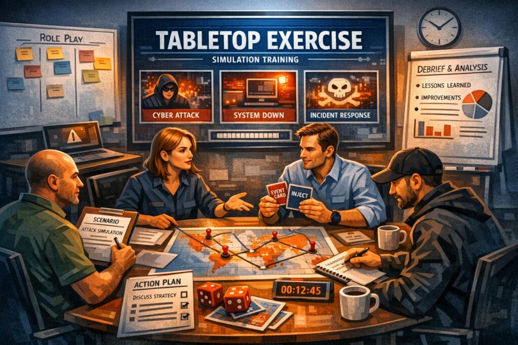 Planning for an Incident Response Tabletop Exercise