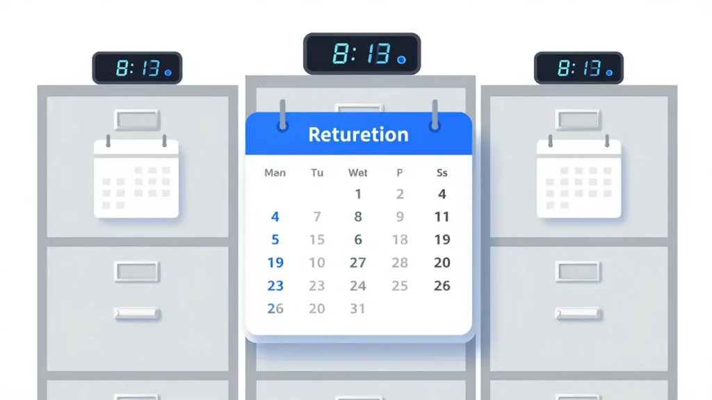 How long should your business keep customer records, employee files, financial data, and other information? The answer varies by law, industry, and type of data — and getting it wrong can be costly in both directions.