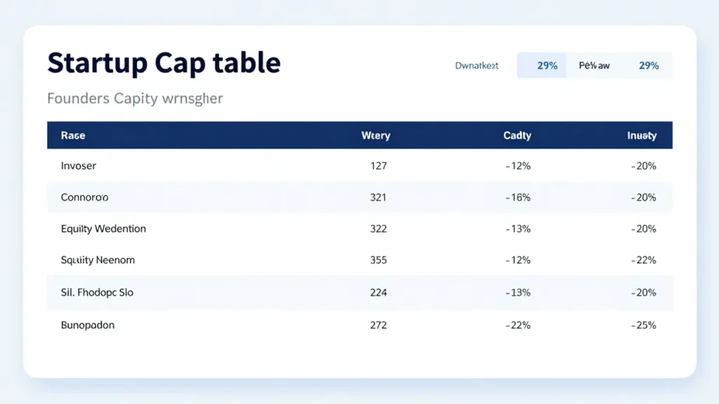 A capitalization table — or cap table — is the central record of who owns what in your startup. Understanding your cap table, how it changes with each financing, and how it affects your eventual return is fundamental knowledge for every founder.